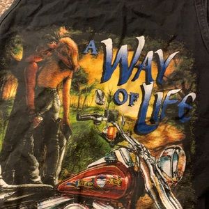 Vintage smooth ride tank